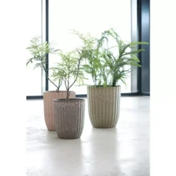 Dahir Blomsterpotte Beige D26 H30