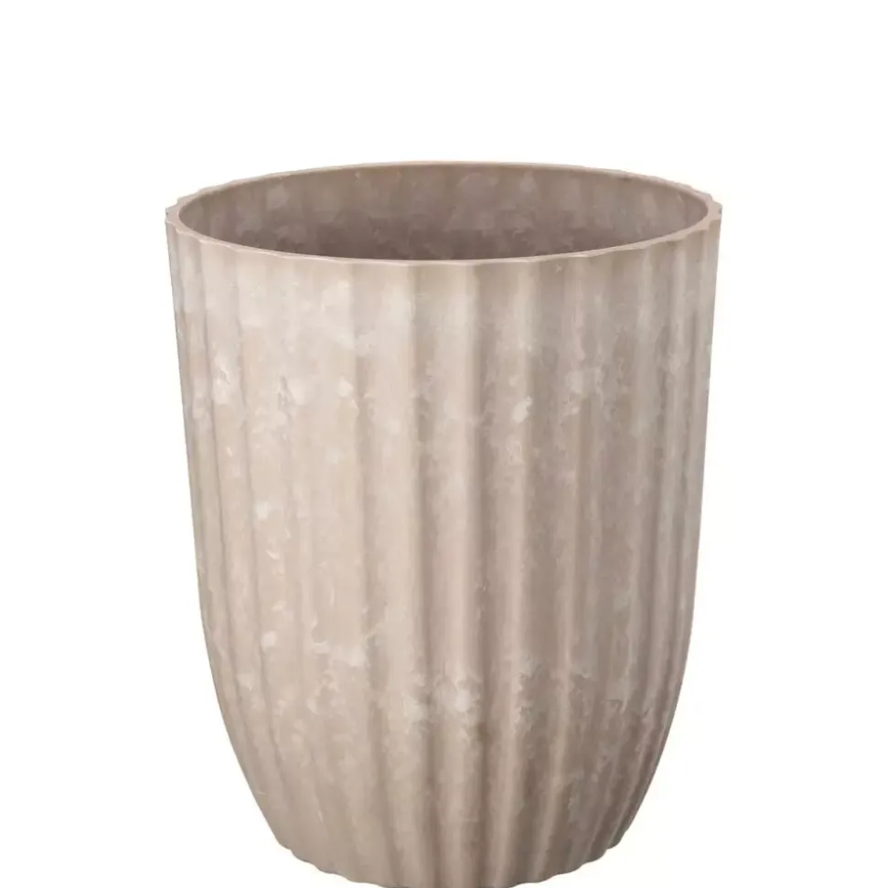 Dahir Blomsterpotte Beige D23 H27