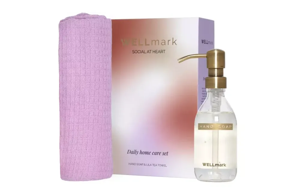 Daily Home Care Set - Håndsåpe Fresh Linen og Håndkle