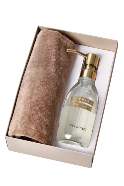 Daily Home Care Set - Håndsåpe 250ml Fresh Linen og Håndkle
