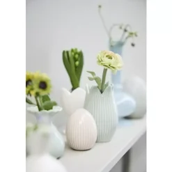 Dalia Vase H8,8 Offwhite