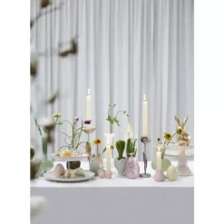 Dealie Lysestake Blomst H6 Offwhite
