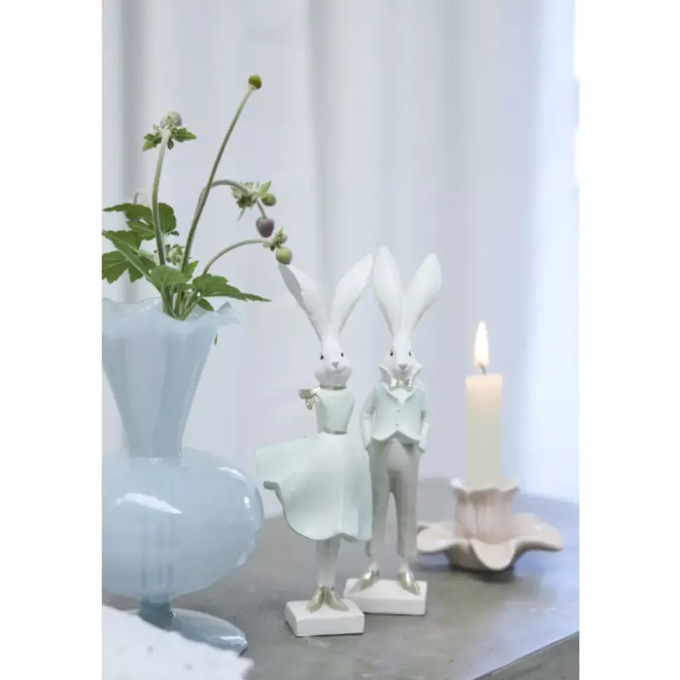 Deanne Lysestake Blomst H5,6 Offwhite