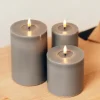 Deluxe Kubbelys Grå D7 H10