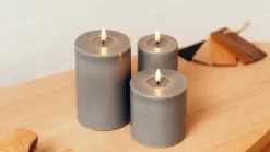 Deluxe Kubbelys Grå D7 H20