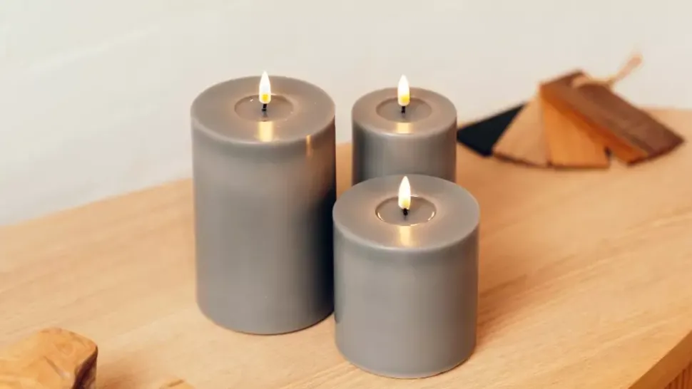 Deluxe Kubbelys Grå D5 H20
