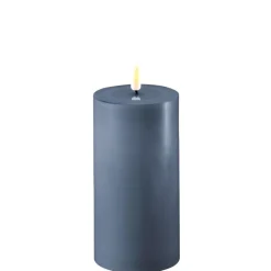 Deluxe Kubbelys Isblå D7 H15