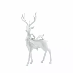 Deria deer 27,5X13,5X45 cm. White