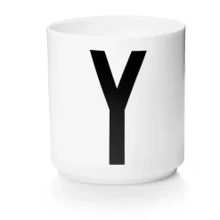 Design Letters Hvit Kopp Y