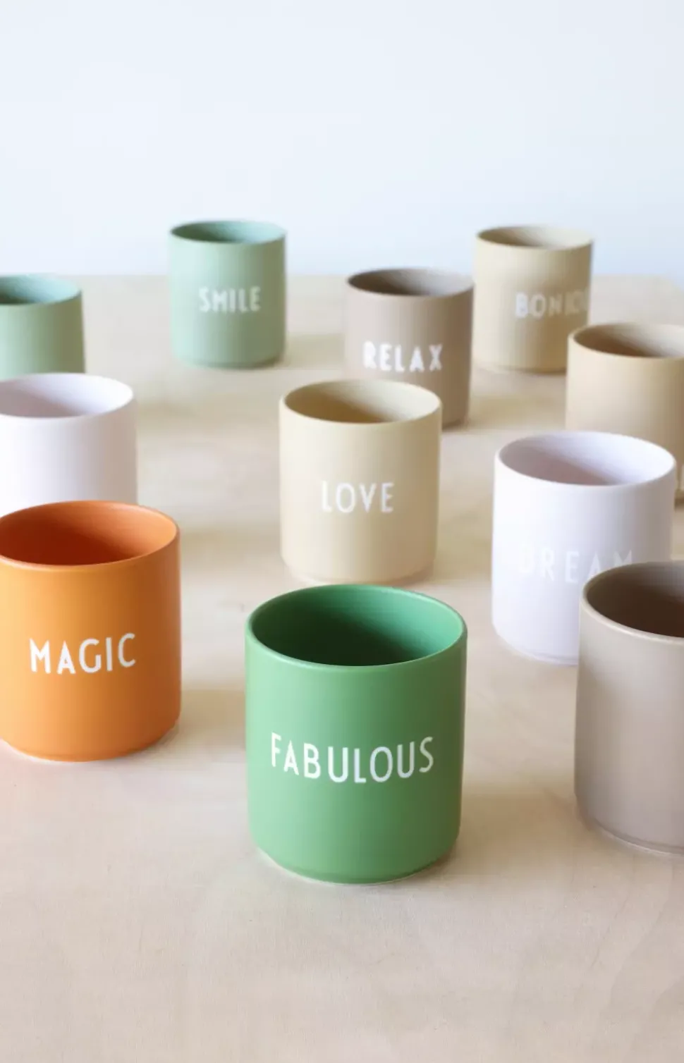 Design Letters Kopp Love Lavendel