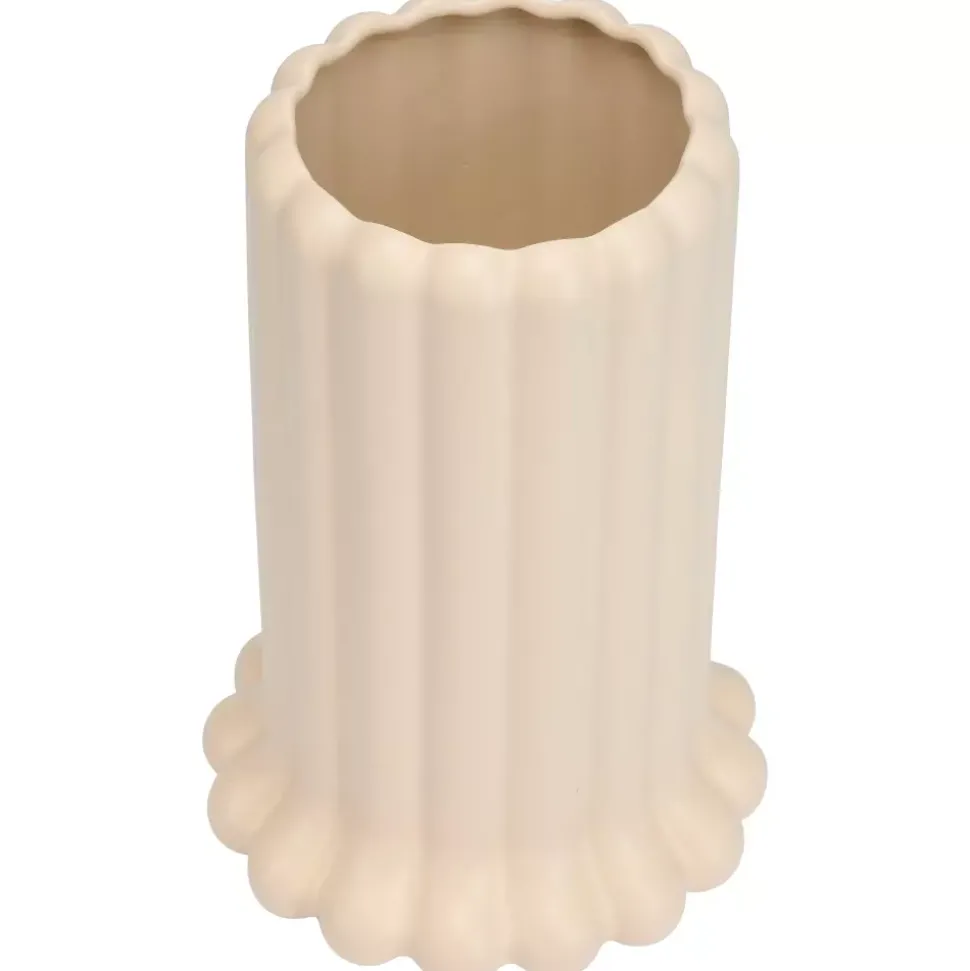Design Letters Tublar Vase Beige