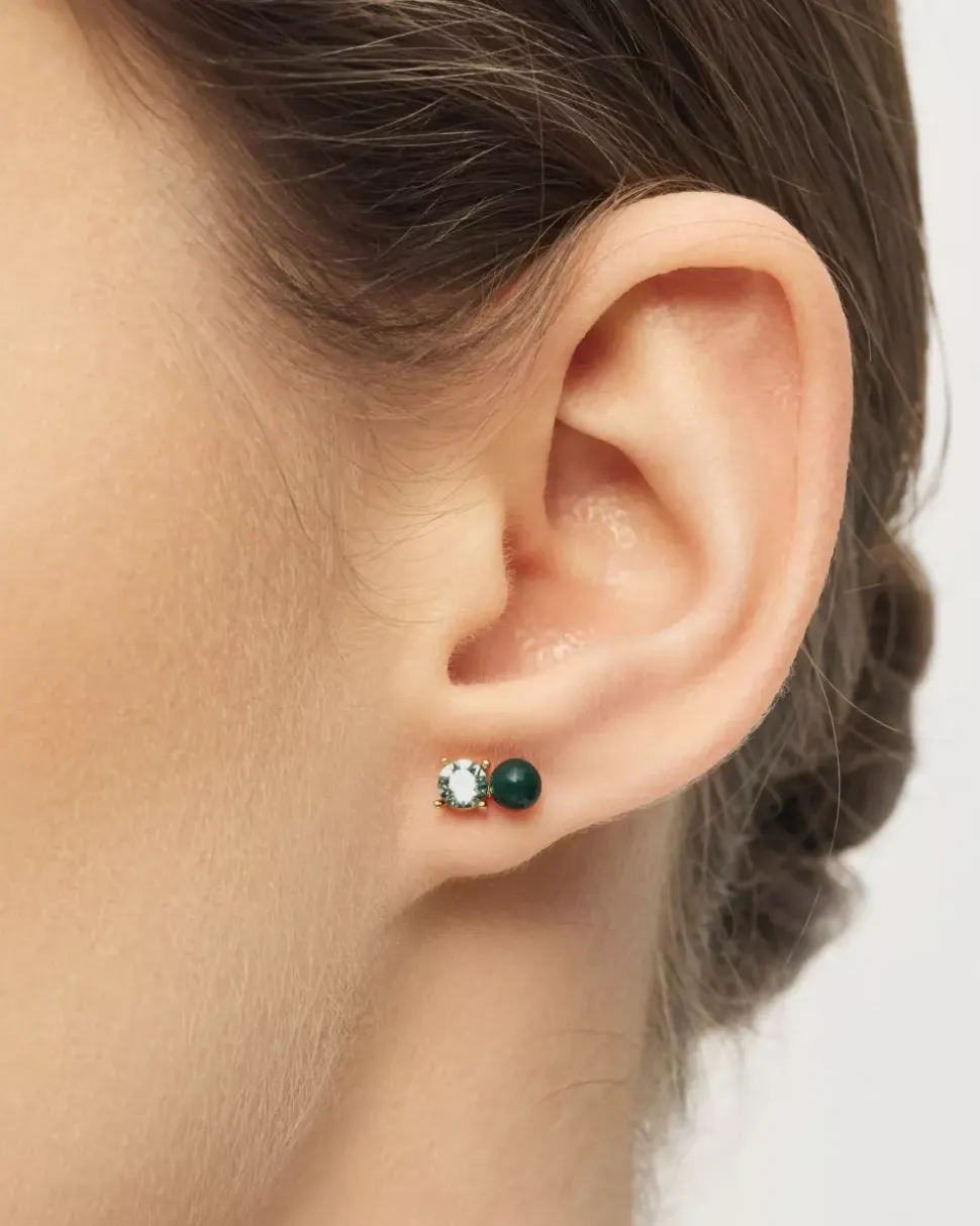 Diamond Eye Øredobb 1 Stk Grønn
