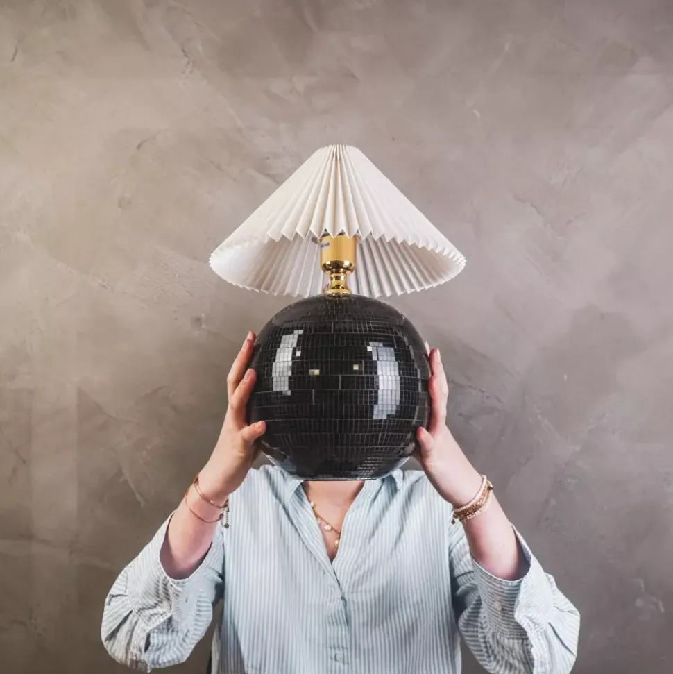 Disco Bordlampe Svart H20