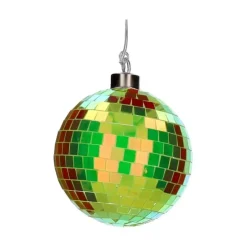 Disco Ledkule Neongrønn D10cm