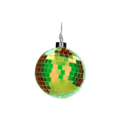 Disco Ledkule Neongrønn D10cm