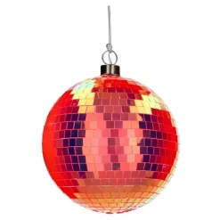 Disco Ledkule Neonoransj D15cm