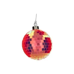 Disco Ledkule Neonoransj D10cm