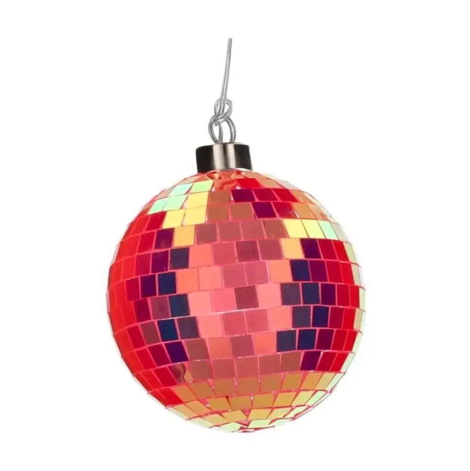 Disco Ledkule Neonoransj D10cm