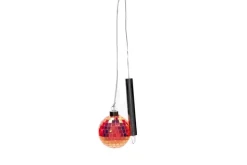 Disco Ledkule Neonoransj D8cm