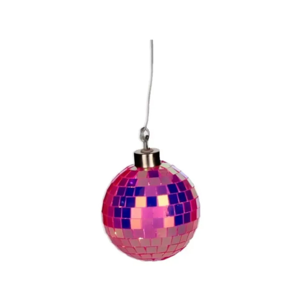 Disco Ledkule Neonrosa D8cm