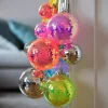 Disco Ledkule Sølv D15cm