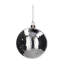 Disco Ledkule Sølv D15cm