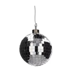 Disco Ledkule Sølv D10cm