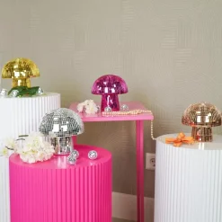 Disco Mushroom Dekor Gull D14