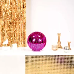 Diskokule Skum Rosa 25x25x25cm