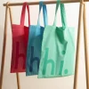 DL Tote bag - Hi. Blå