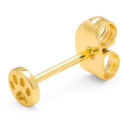 Dog Ørering 1 stk Forgyldt
