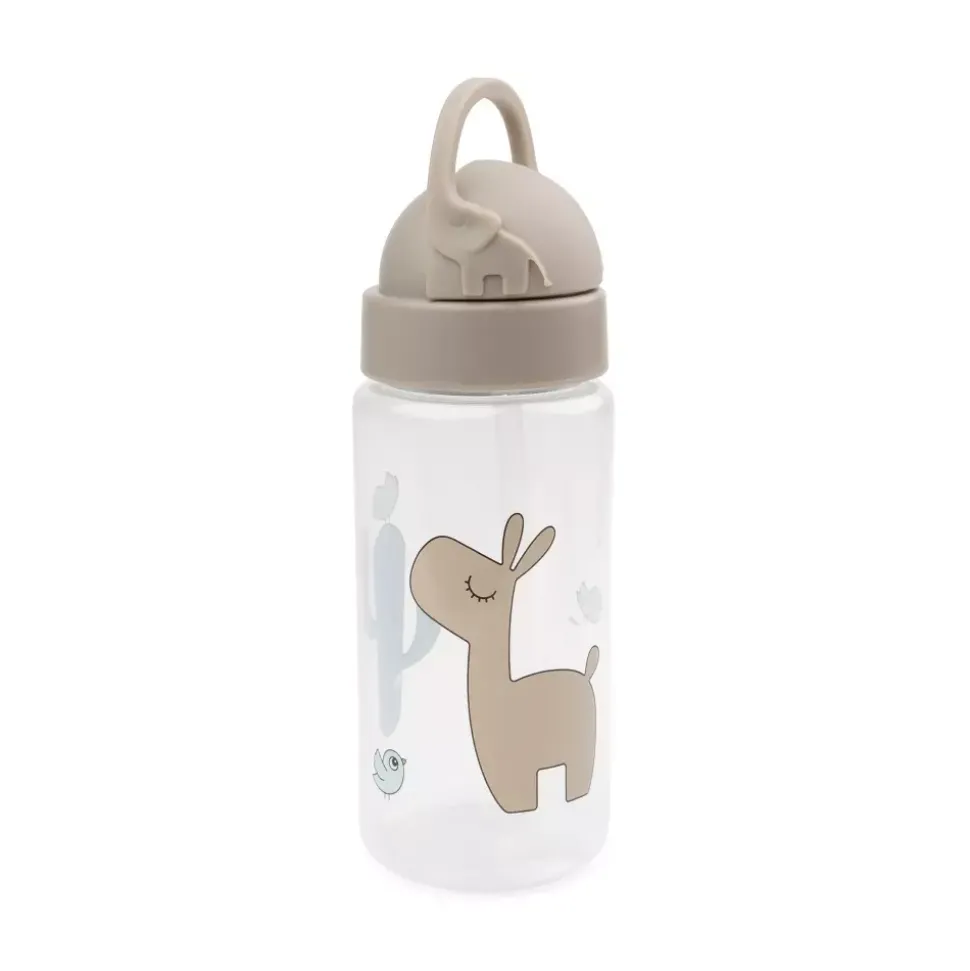 Drikkeflaske Med Sugerør Lalee Sand 350 Ml