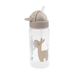 Drikkeflaske Med Sugerør Lalee Sand 350 Ml