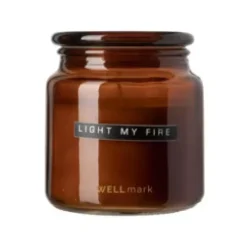 Duftlys "Light My Fire" Cedarwood