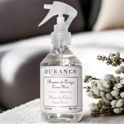 Durance Linen Mist Spray Cotton Flower
