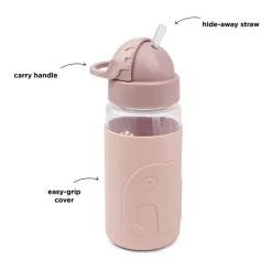 Easy-grip Straw Bottle Elphee Powder