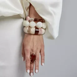 Eclipse Armbånd Resin Rosa