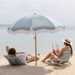Eden Strandstol Beige Striper