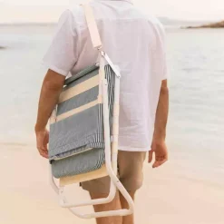 Eden Strandstol Grønn Striper