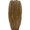 EDUARD Vase D17,2 H37,5cm Brun