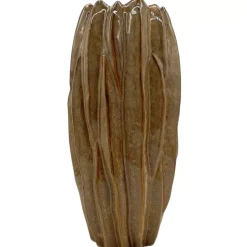 EDUARD Vase D17,2 H37,5cm Brun