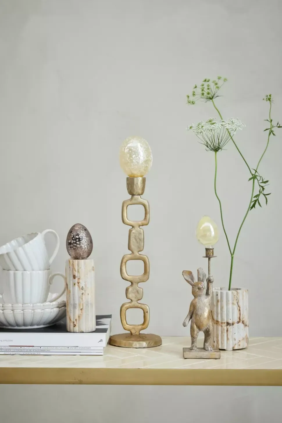 Eliana Tannkrus Sand Marmor