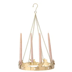 Elmir Adventsstake Gull Metall