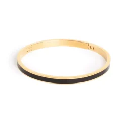 Emaljert Armbånd, Sort