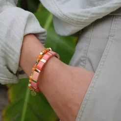 Emaljert Armbånd, Sunset M
