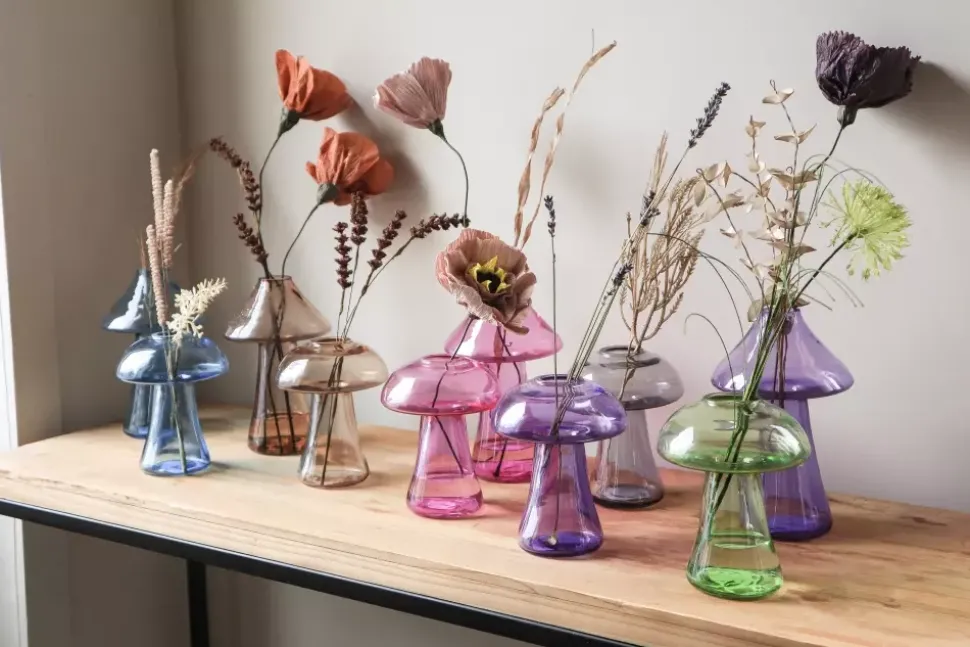 Ester Glassvase Blå