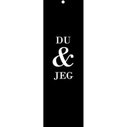 Feel tag 4x14 cm, nr 16