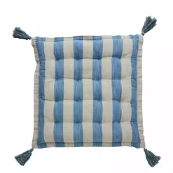 Felima Sittepute Lin/Blå 45x45 cm