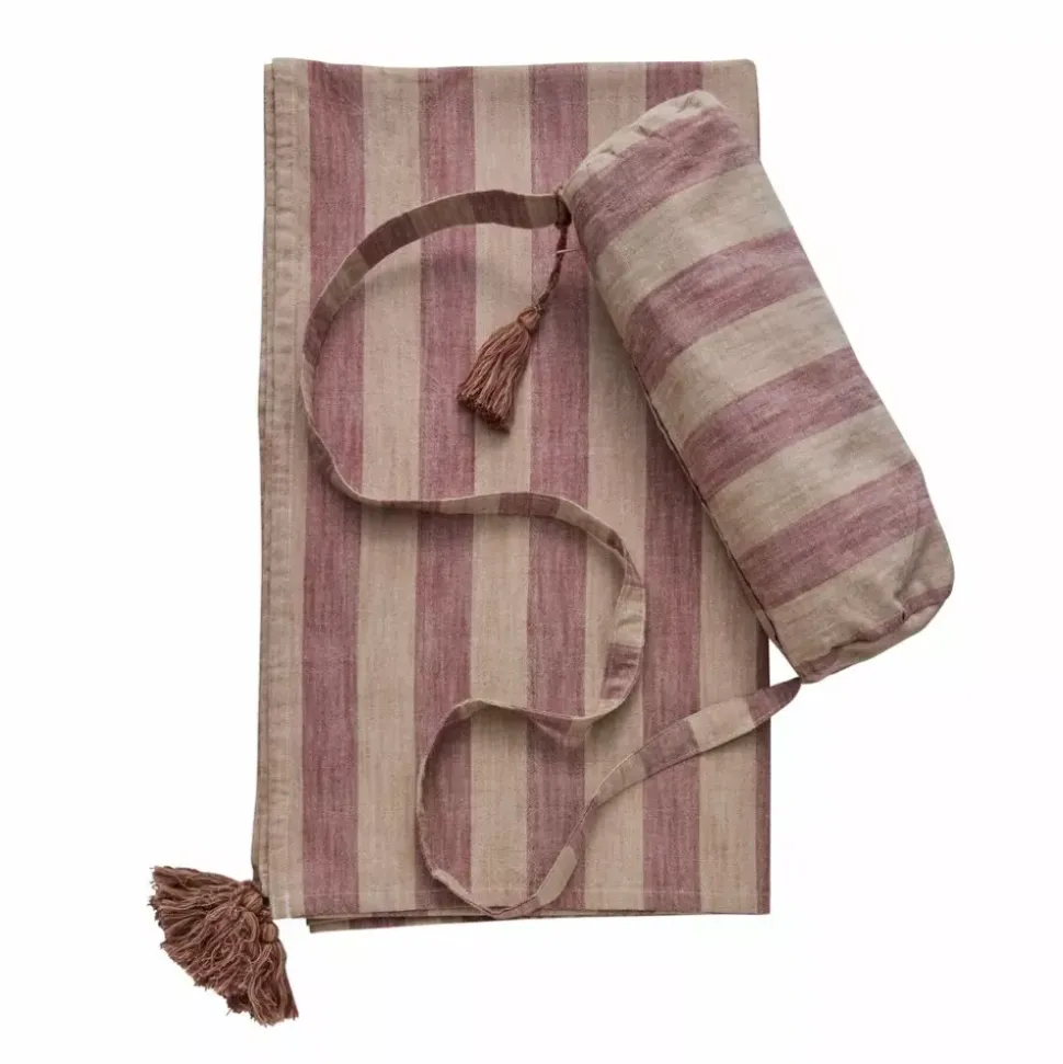 Felima Strandpledd I Veske Tigers Eye/Rosetan 200x140cm