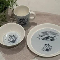 Flåklypa Asjett - Ludvig I Snøføyka 20cm